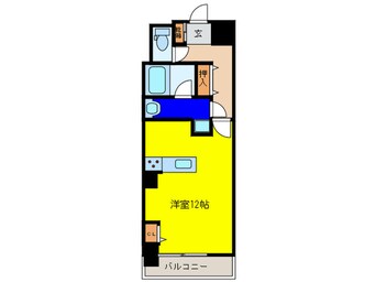 間取図 ラルウェンディ縮景園前イースト