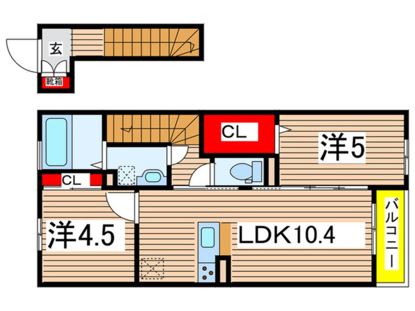 間取図 レジェンド口田南