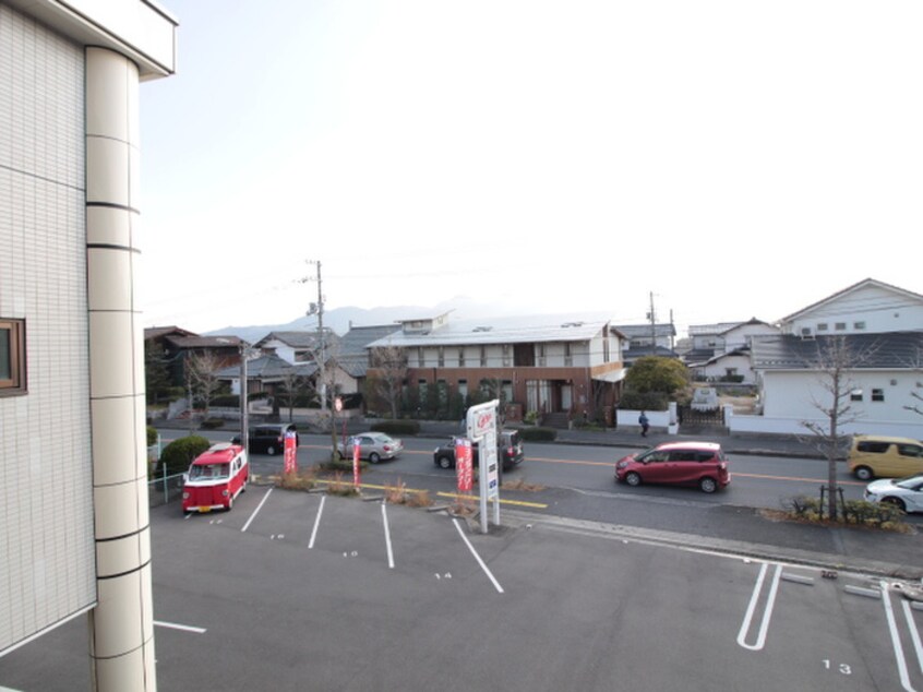 室内からの展望 阿品ビル
