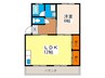 レジデンス市川 1LDKの間取り