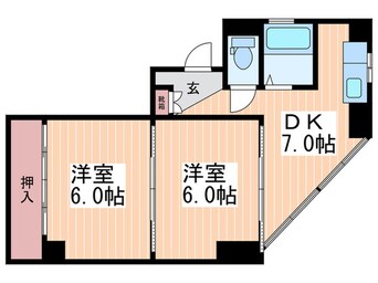 間取図 第２白島ビル