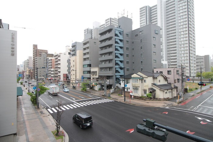 室内からの展望 第２白島ビル