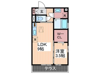 間取図 ア－クＴＯＭＩ　Ｃ棟