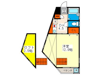 間取図 サンライフ三篠