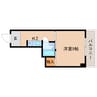 大和路線・関西本線/王寺駅 徒歩5分 2階 築35年 1Kの間取り
