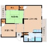 大和路線・関西本線/王寺駅 徒歩6分 3階 築46年 2LDKの間取り