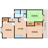 大和路線・関西本線/王寺駅 バス:8分:停歩7分 2階 築30年 3DKの間取り