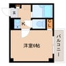 大和路線・関西本線/王寺駅 徒歩6分 3階 築27年 1Kの間取り