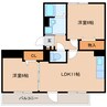 大和路線・関西本線/三郷駅 徒歩10分 2階 築26年 2LDKの間取り