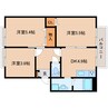 大和路線・関西本線/王寺駅 バス:10分:停歩2分 2階 築30年 3DKの間取り
