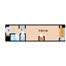 大和路線・関西本線/三郷駅 徒歩1分 2階 築39年 1Kの間取り