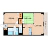 大和路線・関西本線/三郷駅 徒歩10分 1階 築27年 2LDKの間取り
