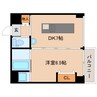 大和路線・関西本線/王寺駅 徒歩7分 4階 築22年 1DKの間取り