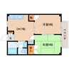 大和路線・関西本線/三郷駅 徒歩10分 2階 築27年 2DKの間取り