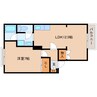 大和路線・関西本線/三郷駅 徒歩6分 2階 築28年 1LDKの間取り