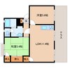 大和路線・関西本線/王寺駅 バス:10分:停歩2分 1階 築38年 2LDKの間取り