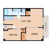 大和路線・関西本線/王寺駅 バス:12分:停歩5分 2階 築31年 2LDKの間取り
