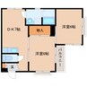 大和路線・関西本線/三郷駅 徒歩6分 2階 築30年 2DKの間取り