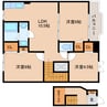 大和路線・関西本線/法隆寺駅 徒歩9分 2階 築20年 3LDKの間取り