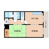 大和路線・関西本線/三郷駅 徒歩15分 3階 築30年 2DKの間取り