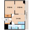 大和路線・関西本線/三郷駅 徒歩15分 5階 築30年 2DKの間取り