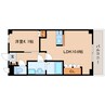 大和路線・関西本線/王寺駅 バス:10分:停歩1分 2階 築18年 1LDKの間取り