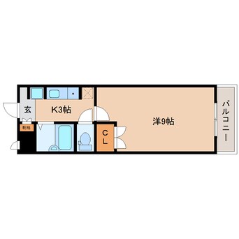 間取図 大和路線・関西本線/王寺駅 バス7分中山台２丁目下車:停歩3分 5階 築25年