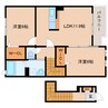 大和路線・関西本線/三郷駅 徒歩11分 2階 築16年 2LDKの間取り