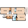 大和路線・関西本線/三郷駅 徒歩11分 1階 築12年 2LDKの間取り