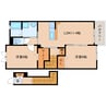 大和路線・関西本線/三郷駅 徒歩3分 2階 築11年 2LDKの間取り