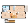 大和路線・関西本線/法隆寺駅 徒歩23分 2階 築10年 2LDKの間取り