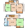 和歌山線/志都美駅 徒歩21分 1-2階 築34年 4LDKの間取り