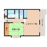 大和路線・関西本線/王寺駅 徒歩3分 3階 築37年 1LDKの間取り