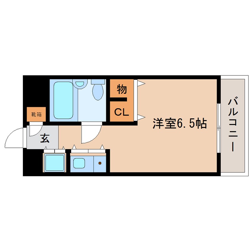 間取図 大和路線・関西本線/三郷駅 徒歩5分 2階 築34年