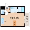 大和路線・関西本線/王寺駅 徒歩9分 2階 築6年 1Rの間取り