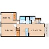 和歌山線/畠田駅 徒歩5分 1階 築3年 2LDKの間取り
