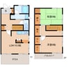 近鉄生駒線/勢野北口駅 徒歩7分 1-2階 築33年 2LDKの間取り