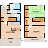 近鉄生駒線/勢野北口駅 徒歩7分 1-2階 築33年 2LDKの間取り
