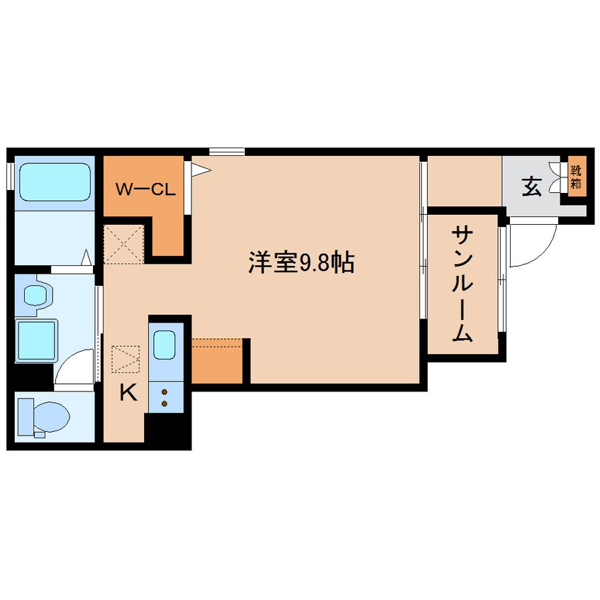 間取図 和歌山線/畠田駅 徒歩15分 1階 建築中