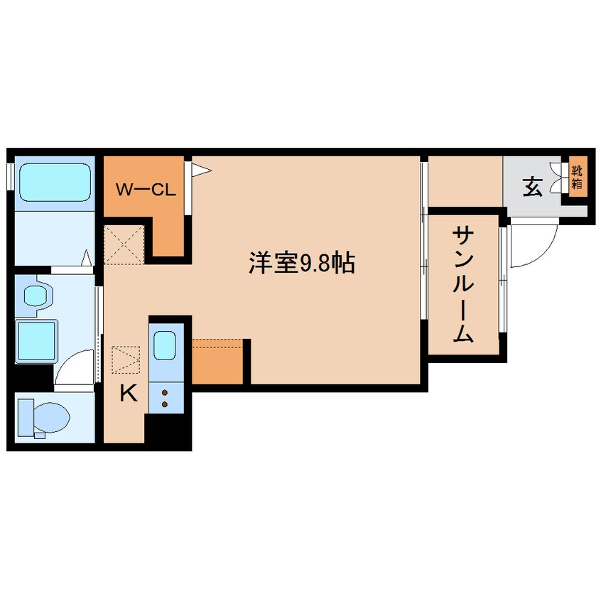 間取図 和歌山線/畠田駅 徒歩15分 1階 建築中