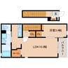 和歌山線/畠田駅 徒歩16分 2階 築浅 1LDKの間取り