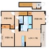 大和路線・関西本線/王寺駅 徒歩12分 2階 1年未満 3LDKの間取り