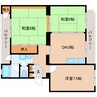 大和路線・関西本線/三郷駅 徒歩4分 1階 築45年 3DKの間取り