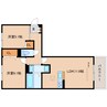 和歌山線/畠田駅 徒歩11分 1階 1年未満 2LDKの間取り