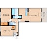 和歌山線/畠田駅 徒歩11分 3階 1年未満 2LDKの間取り