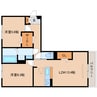 大和路線・関西本線/法隆寺駅 徒歩22分 1階 1年未満 2LDKの間取り