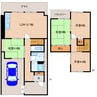 近鉄生駒線/勢野北口駅 徒歩12分 1-2階 築40年 4LDKの間取り