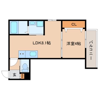 間取図 大和路線・関西本線/王寺駅 徒歩5分 2階 建築中