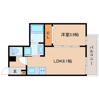 間取図 大和路線・関西本線/王寺駅 徒歩5分 2階 建築中