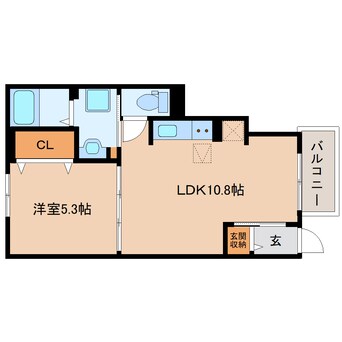 間取図 和歌山線/志都美駅 徒歩8分 1階 建築中